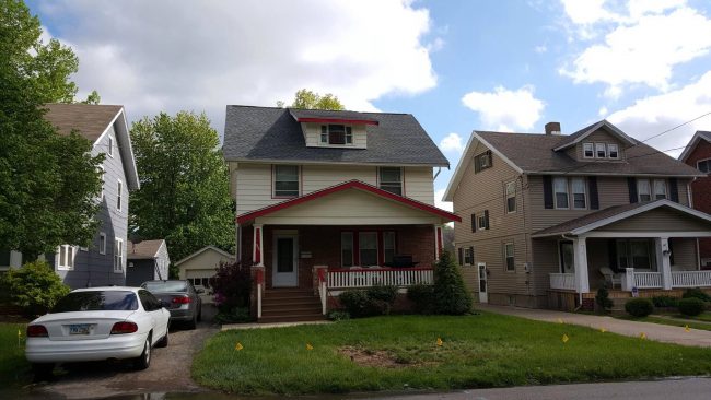 roof leaks and missing shingles home with asphalt shingles