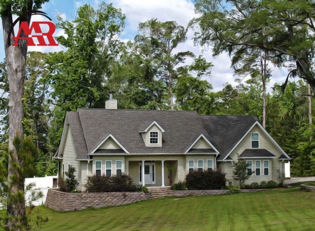 roofing company shelby ohio home with shingle roof and siding